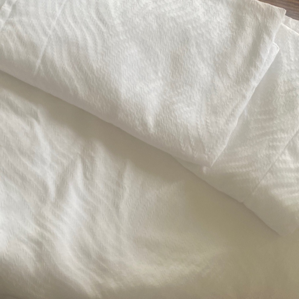 Frette king duvet set